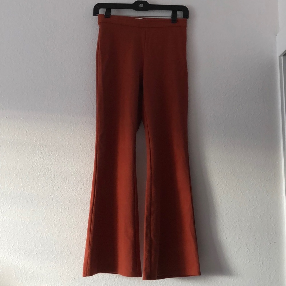 Abercrombie & Fitch Palazzo pants in burnt orange